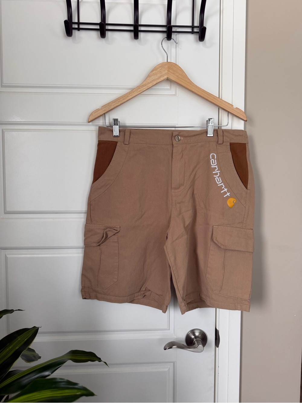Carhartt Men’s Tan Work Cargo Shorts